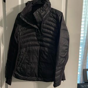 Lululemon goose down 3/4 zipper jacket.